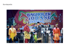 Festival Riau Bagholek Godhang Digelar Spesial Untuk  Kemerdekaan RI