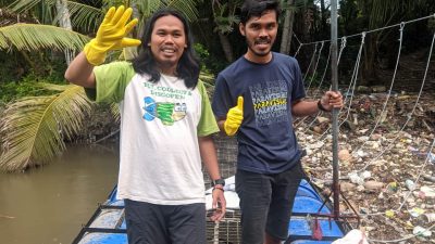Inovasi Trash Trap Muslihuddin Aini, Solusi Sampah Laut Jadi Wirausaha Hijau